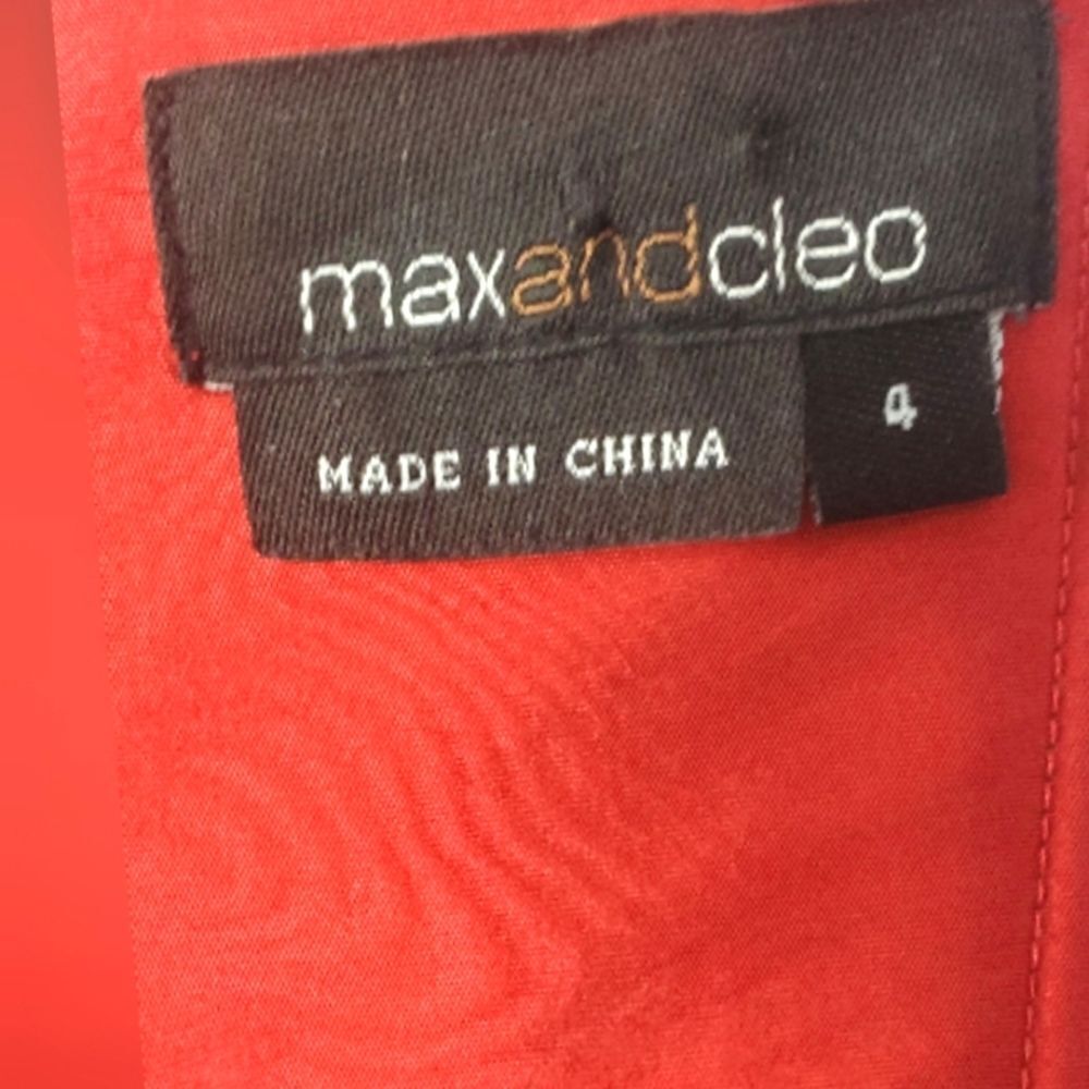MAX & CLEO Ruffled Dress - Picture 7 of 8